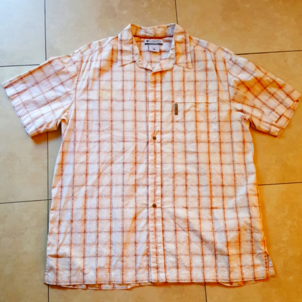 Columbia dress shirt short sleeve